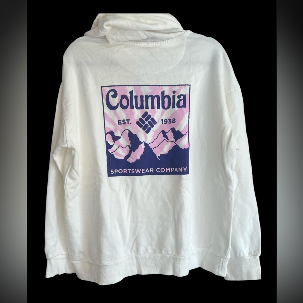 Columbia White Hoodie - Picture 2 of 4